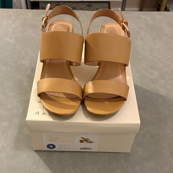 a new day Shoes - A New Day Nude/Tan Women's Sandals